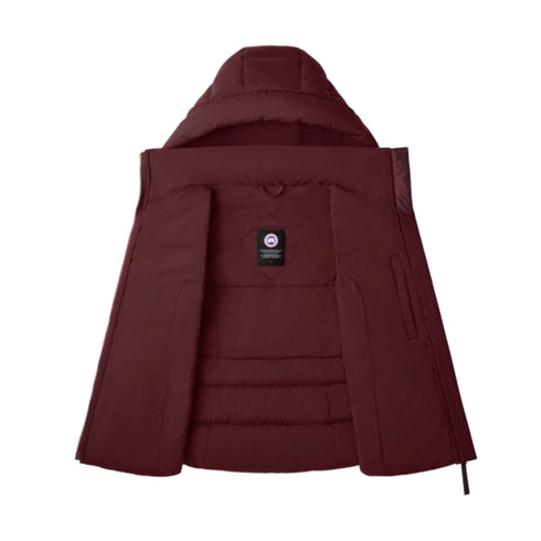 Canada Goose Piumino smanicato Piumino smanicato Donna Clair Vest Bordeau - Francavilla Moda